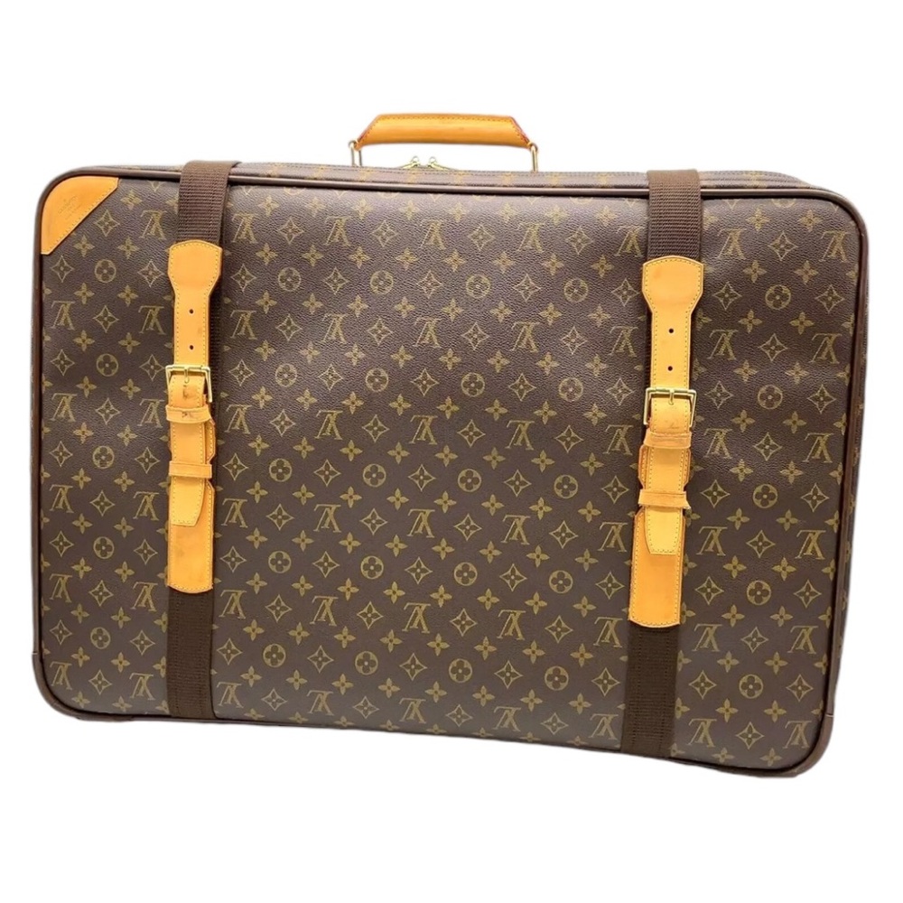 Louis Vuitton LV Travel Bag Satellite 70 Brown Monogram